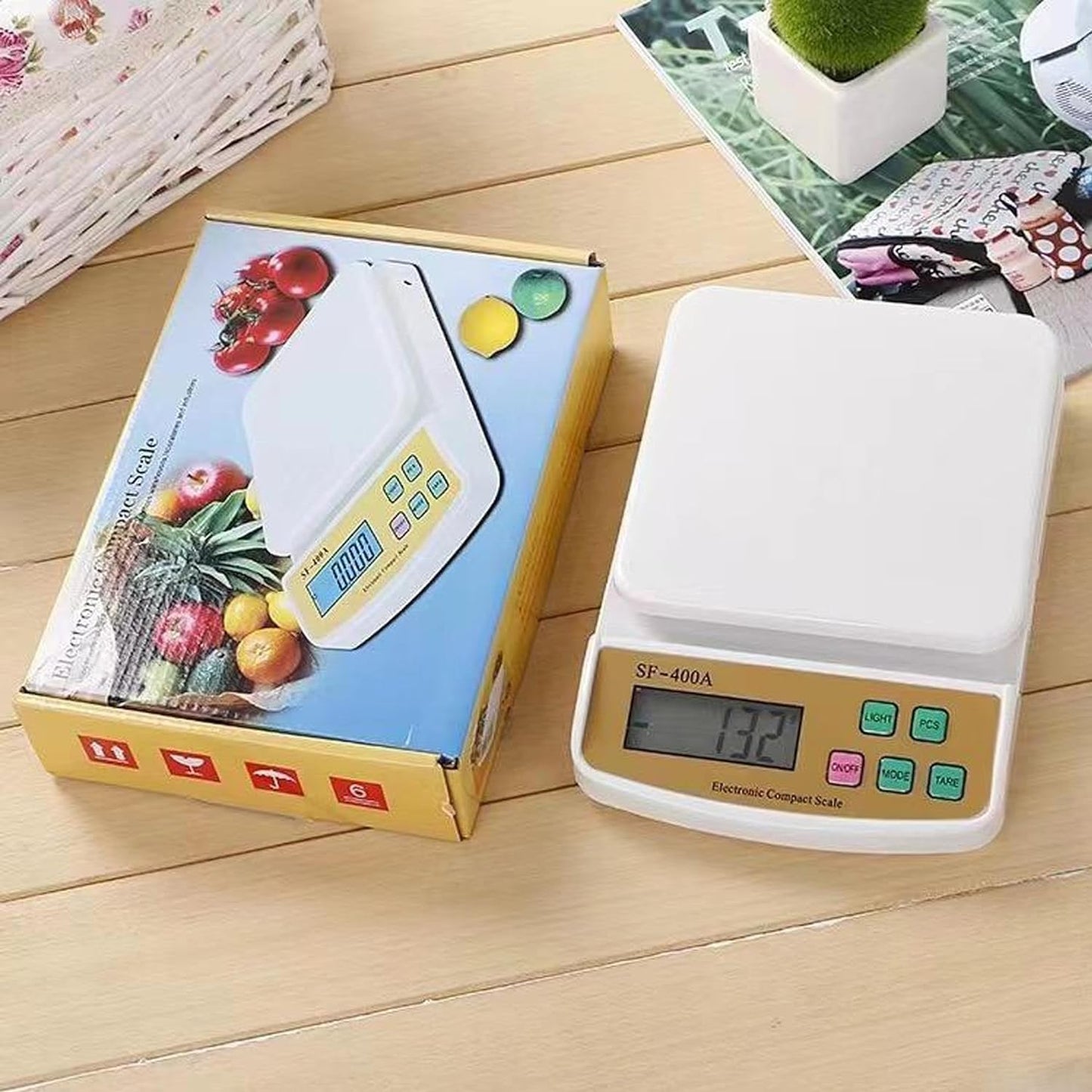 Portable Kitchen Weighing Scale With Back light